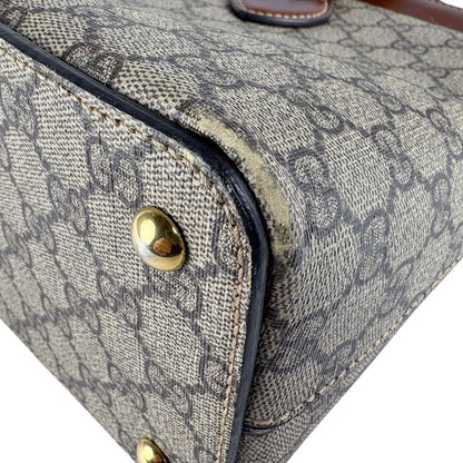 Gucci Shoulder Bag Canvas Brown