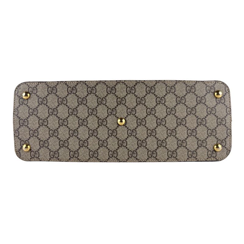 Gucci Shoulder Bag Canvas Brown