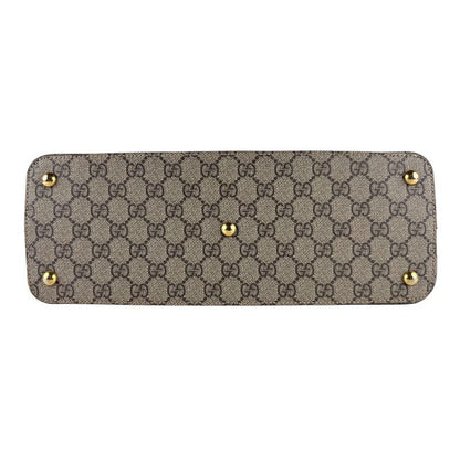 Gucci Shoulder Bag Canvas Brown