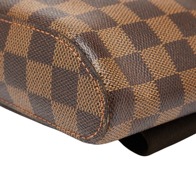 Louis Vuitton Damier Geronimos Shoulder Bag Brown