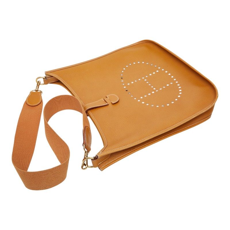 Hermes Evelyne 1 Anne GM Brown Taurillon Clemence