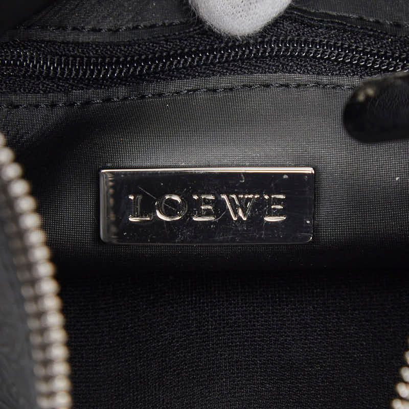 Loewe Repeat Anagram Black Leather