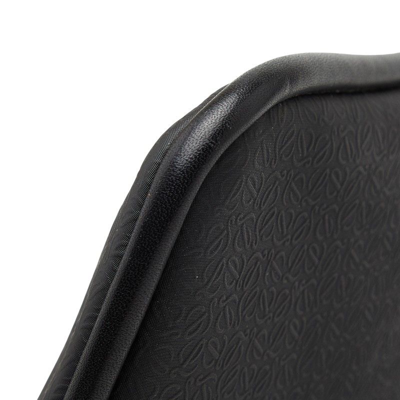 Loewe Repeat Anagram Black Leather