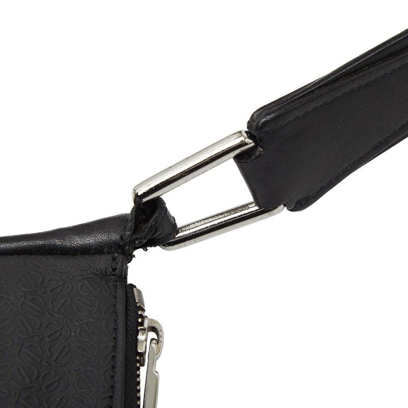 Loewe Repeat Anagram Black Leather