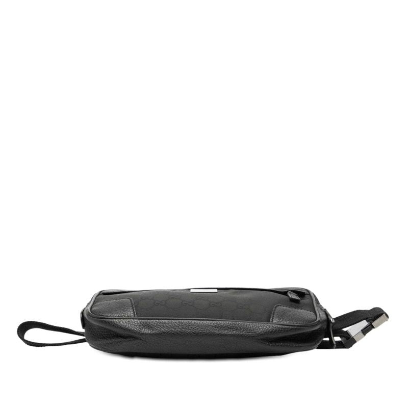 Gucci GG Nylon Belt Bag Waist Pouch Black