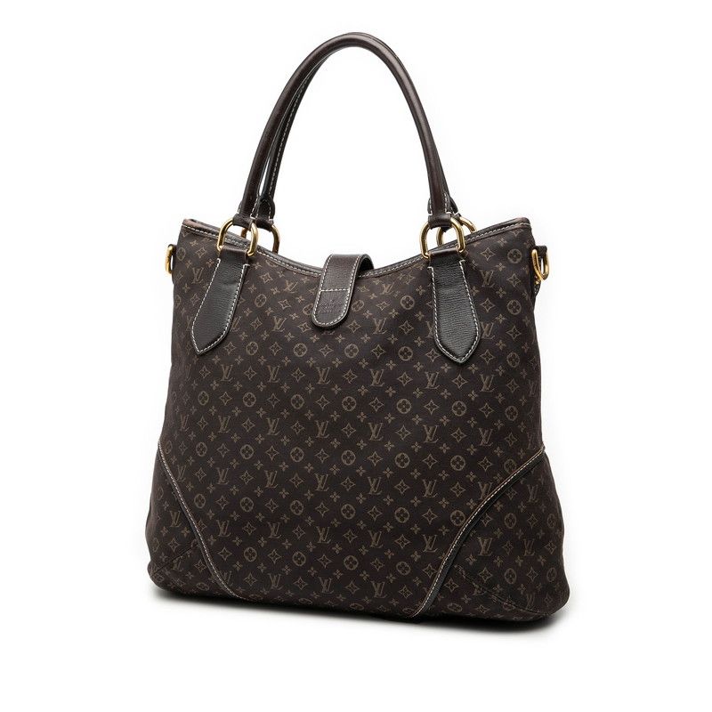 Louis Vuitton Monogram Idyle Elegy Tote Shoulder Bag 2-Way Brown
