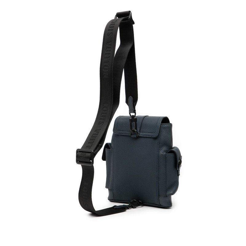 Louis Vuitton Christopher Xs Shoulder Bag Navy Taurillon
