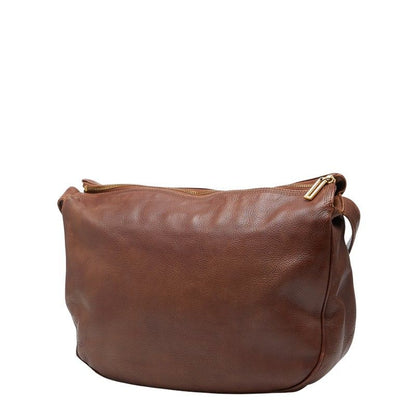 Loewe Anagram Crossbody Shoulder Bag Brown Leather