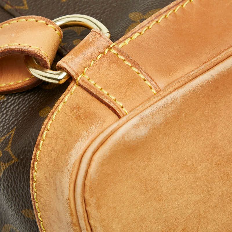 Louis Vuitton Monogram Montsouris MM Backpack Brown Leather
