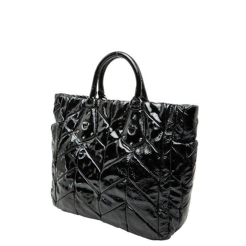 Prada Quilted 2-Way Shoulder Bag Black