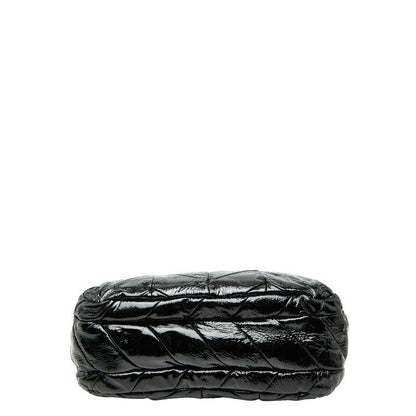 Prada Quilted 2-Way Shoulder Bag Black
