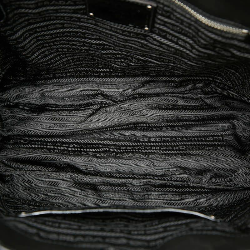 Prada Quilted 2-Way Shoulder Bag Black