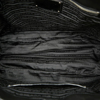 Prada Quilted 2-Way Shoulder Bag Black