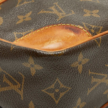 Louis Vuitton Monogram Trocadero 27 Crossbody Shoulder Bag Brown