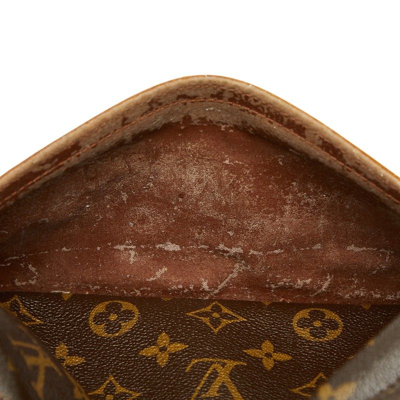 Louis Vuitton Monogram Trocadero 27 Crossbody Shoulder Bag Brown