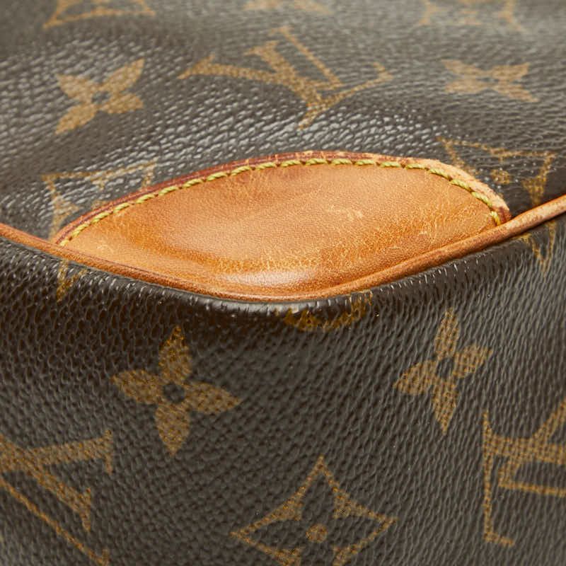 Louis Vuitton Monogram Trocadero 27 Crossbody Shoulder Bag Brown