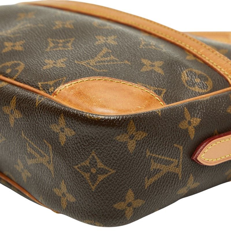 Louis Vuitton Monogram Trocadero 27 Crossbody Shoulder Bag Brown
