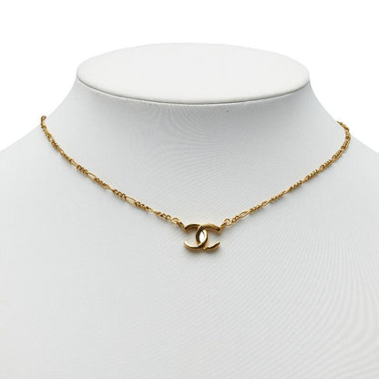 Chanel CC Logo Vintage Gold Plated