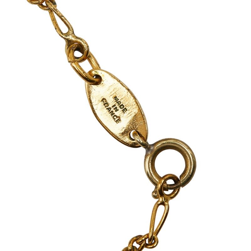 Chanel CC Logo Vintage Gold Plated