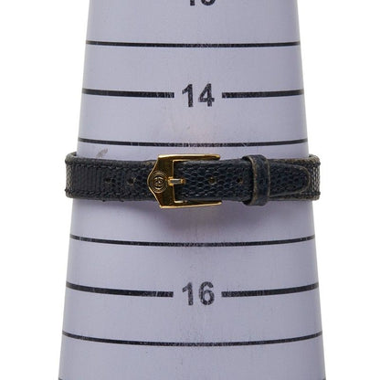 Gucci Sherry Line Gold Black Multicolor Stainless Steel Leather