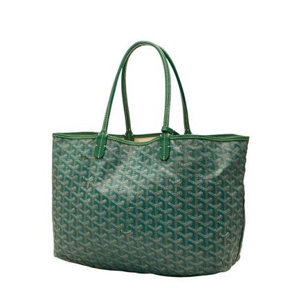 Goyard Saint Louis PM Tote Green Leather