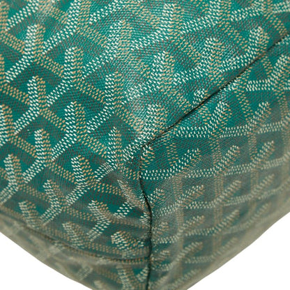 Goyard Saint Louis PM Tote Green Leather
