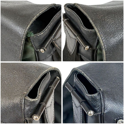 Louis Vuitton Taiga Line Victor Cross Black Khaki Green