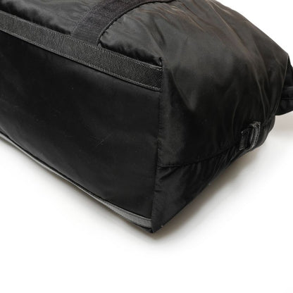 Prada Boston Bag Nylon Triangle Logo