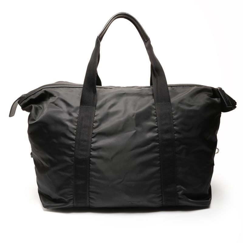 Prada Boston Bag Nylon Triangle Logo