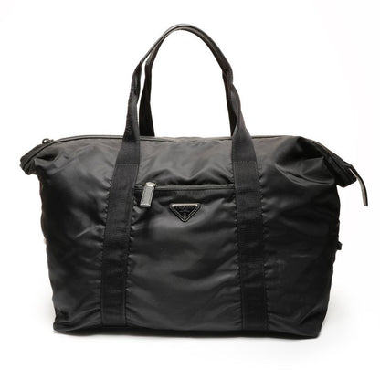 Prada Boston Bag Nylon Triangle Logo