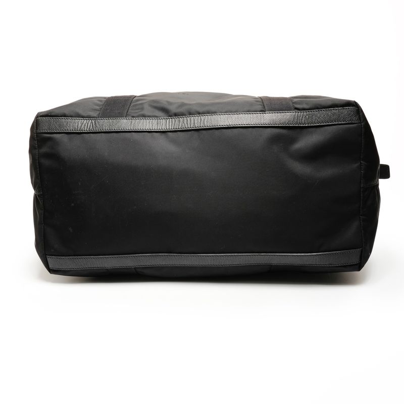 Prada Boston Bag Nylon Triangle Logo