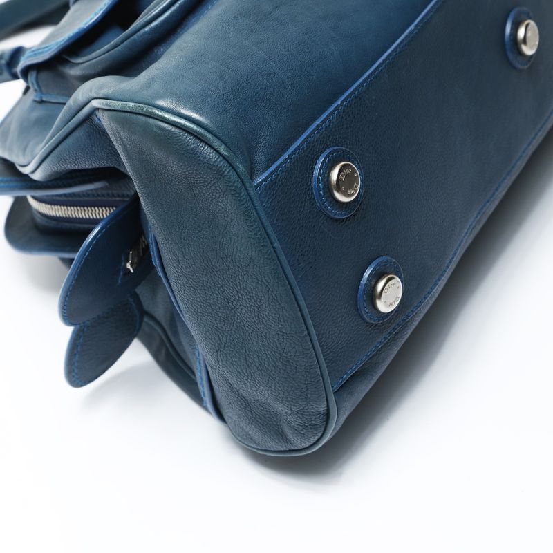 Dior Shoulder Bag Logo Leather