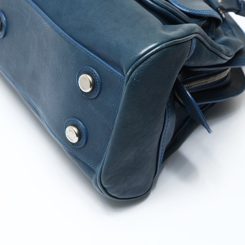 Dior Shoulder Bag Logo Leather