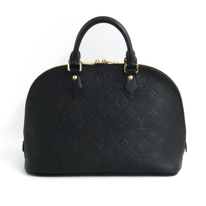 Louis Vuitton Monogram Empreinte Alma PM Noir Black 2-Way