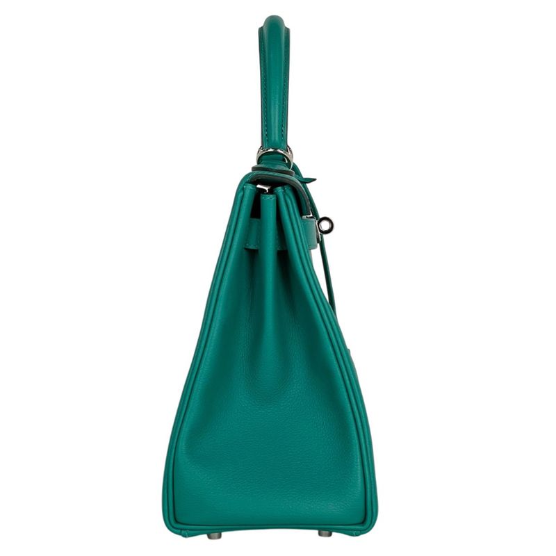 Hermes Kelly 28 Inner Sewing 2-Way Shoulder Bag Evercolor Ververon