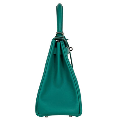 Hermes Kelly 28 Inner Sewing 2-Way Shoulder Bag Evercolor Ververon