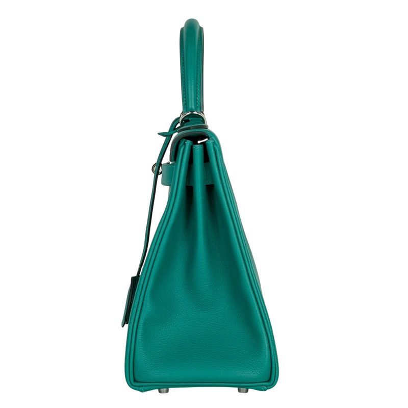Hermes Kelly 28 Inner Sewing 2-Way Shoulder Bag Evercolor Ververon