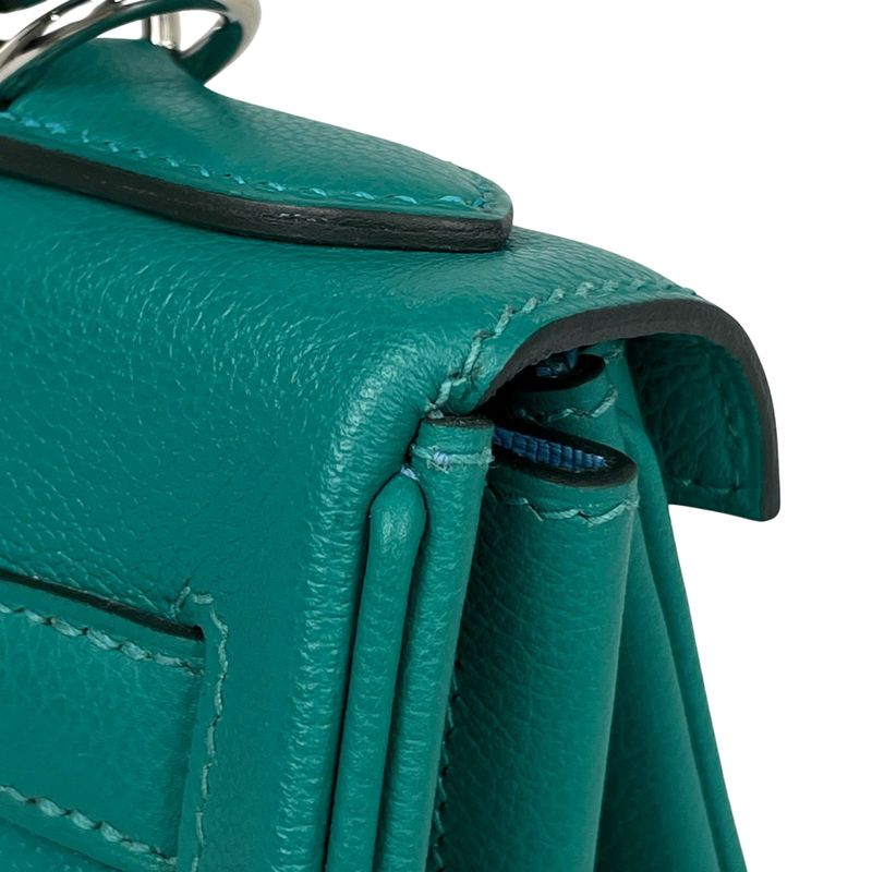 Hermes Kelly 28 Inner Sewing 2-Way Shoulder Bag Evercolor Ververon