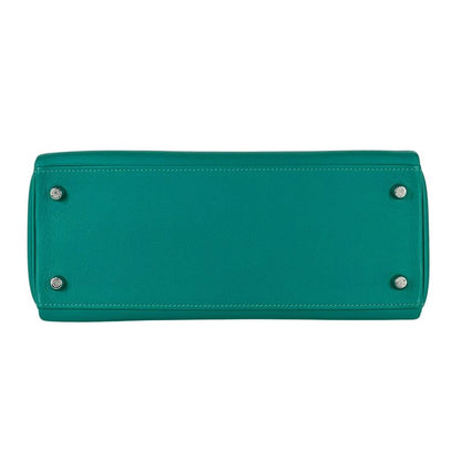 Hermes Kelly 28 Inner Sewing 2-Way Shoulder Bag Evercolor Ververon
