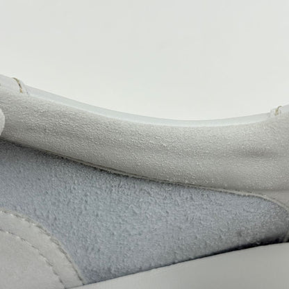 Hermes Master Logo Stitch Sneakers Leather White