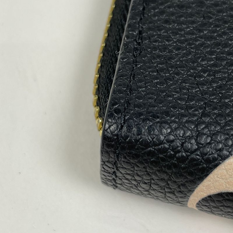Louis Vuitton Portefeuille Clemence Zip Around Bicolor Wallet Monogram