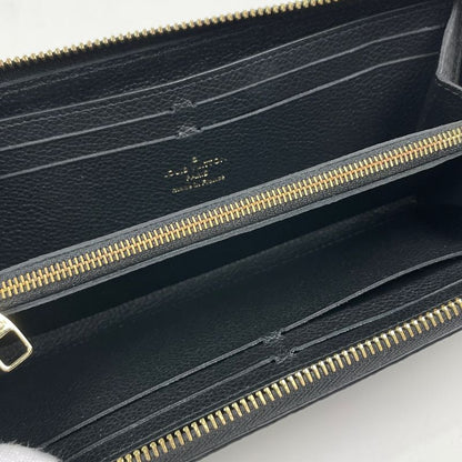 Louis Vuitton Portefeuille Clemence Zip Around Bicolor Wallet Monogram