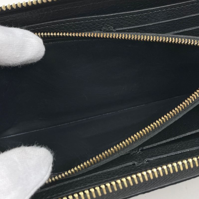 Louis Vuitton Portefeuille Clemence Zip Around Bicolor Wallet Monogram