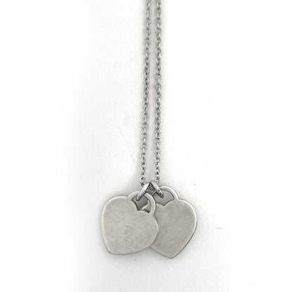 Tiffany & Co. Return Toe Necklace Double