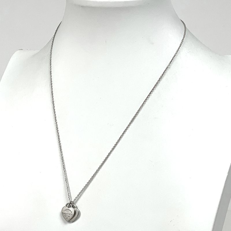 Tiffany & Co. Return Toe Necklace Double