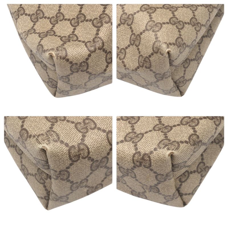 Gucci Vintage Sherry Line GG Supreme Brown 39.02 Tote