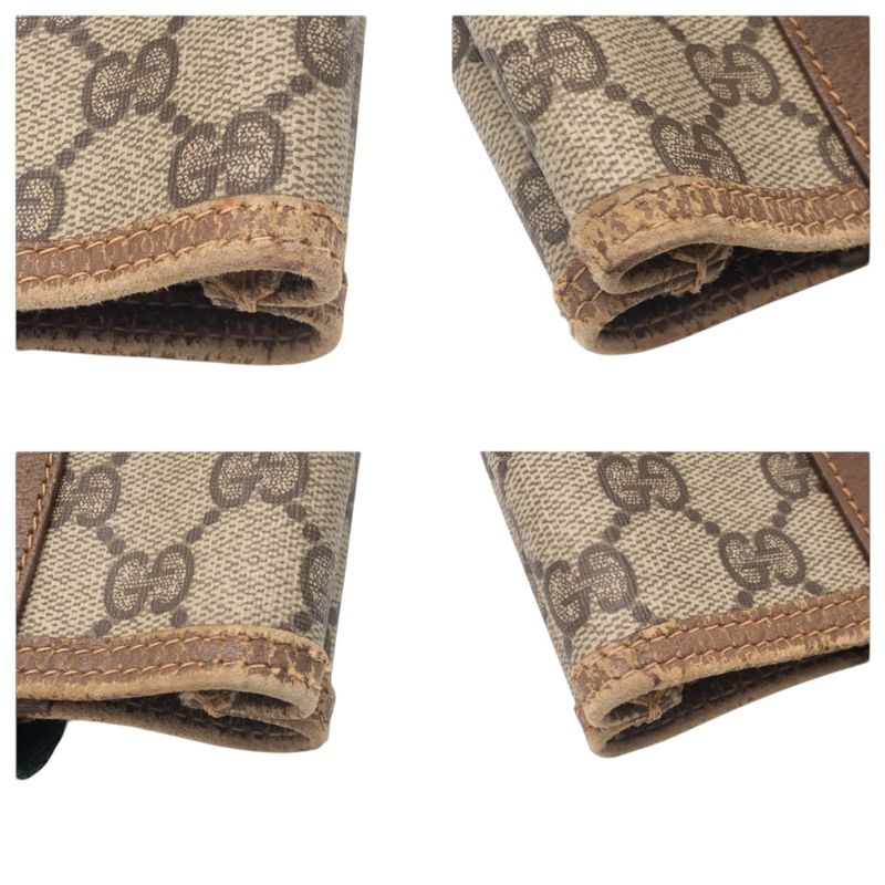 Gucci Vintage Sherry Line GG Supreme Brown 39.02 Tote