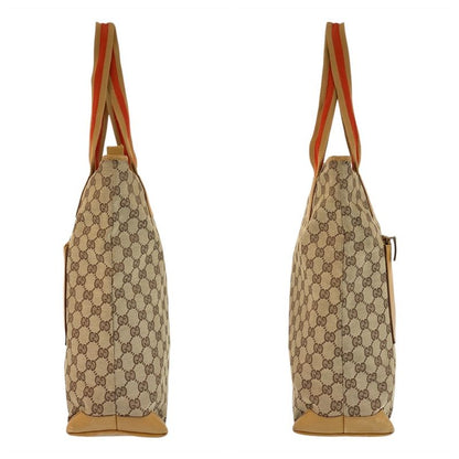 Gucci Sherry Line Beige Master de GG Canvas Leather 019 Tote