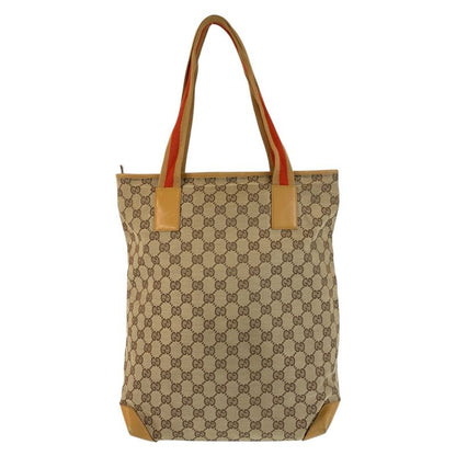 Gucci Sherry Line Beige Master de GG Canvas Leather 019 Tote