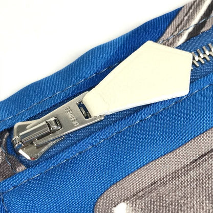 Hermes Shoulder Bag Silky City GM Silk White